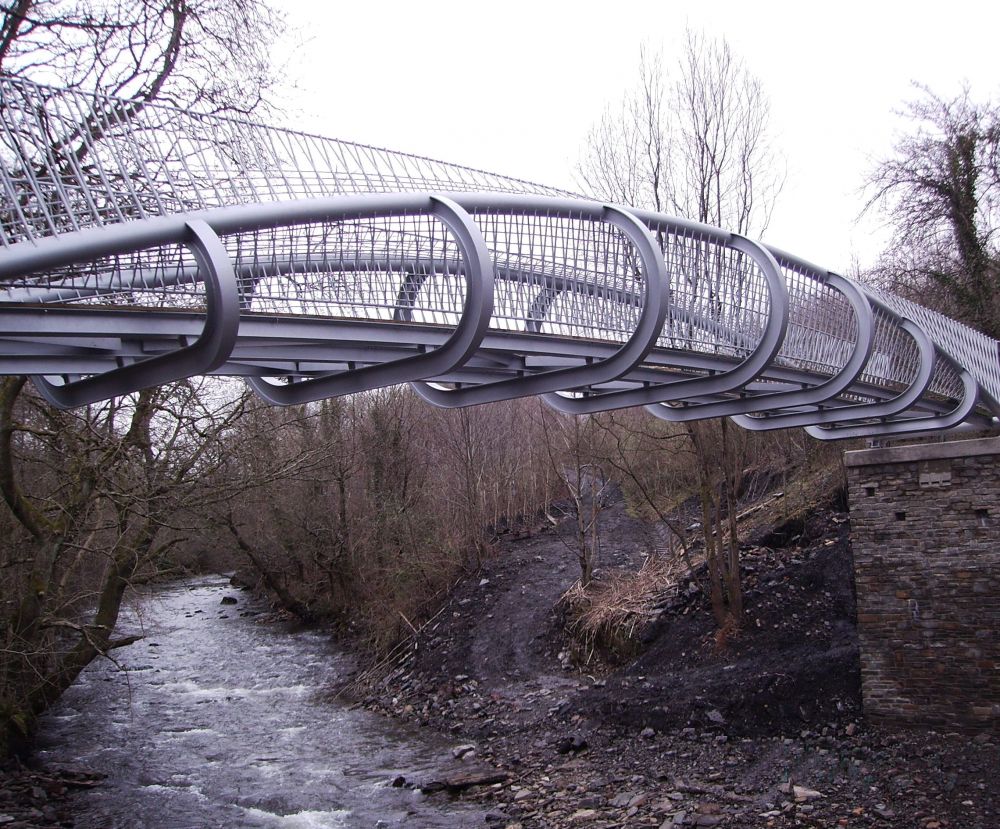 Marton Truss; Artists Bridge; Bespoke Steel Bridge